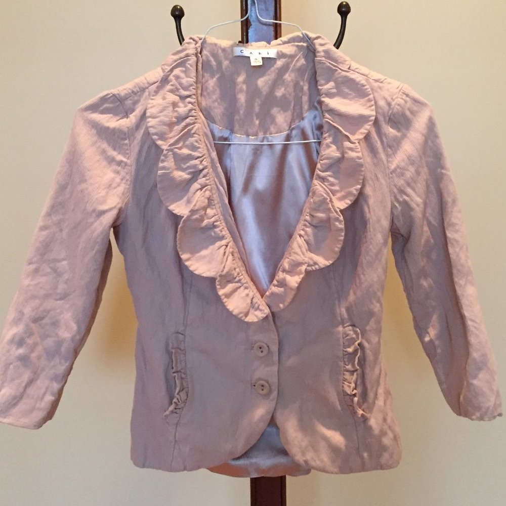 CAbi Petal Light Pink Blazer